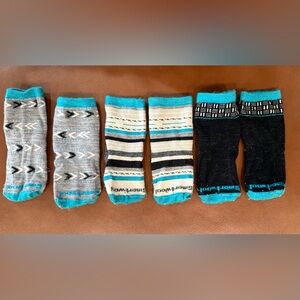 Smartwool 3 pairs baby socks (24M)
